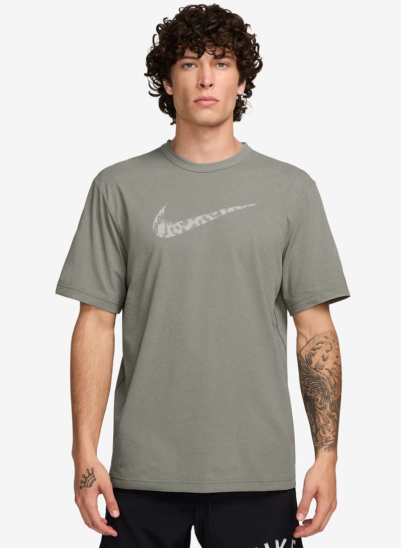 Nike Dri-Fit Uv Hyverse Printed T-Shirt - Image 1
